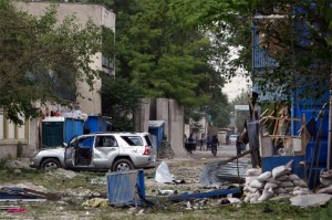 Large explosion, gunfire rock Afghanistan's capital