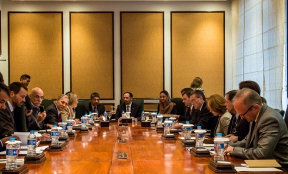 Afghan, US and EU officials meet on sidelines of Heart of Asia Conf.