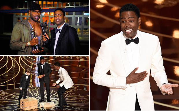 Chris Rock confronts the #OscarSoWhite controversy head on