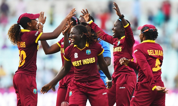 West Indies chased down a record total to win their first women’s World Twenty20 crown in the final against Australia. Photo: Dibyangshu Sarkar/AFP/Getty Images