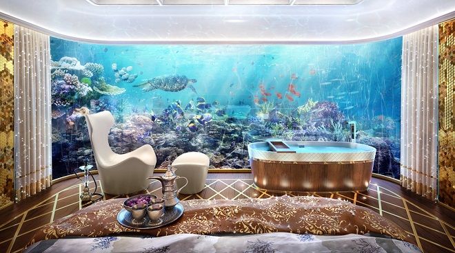 Dubai set to unveil Floating Villas with underwater room
