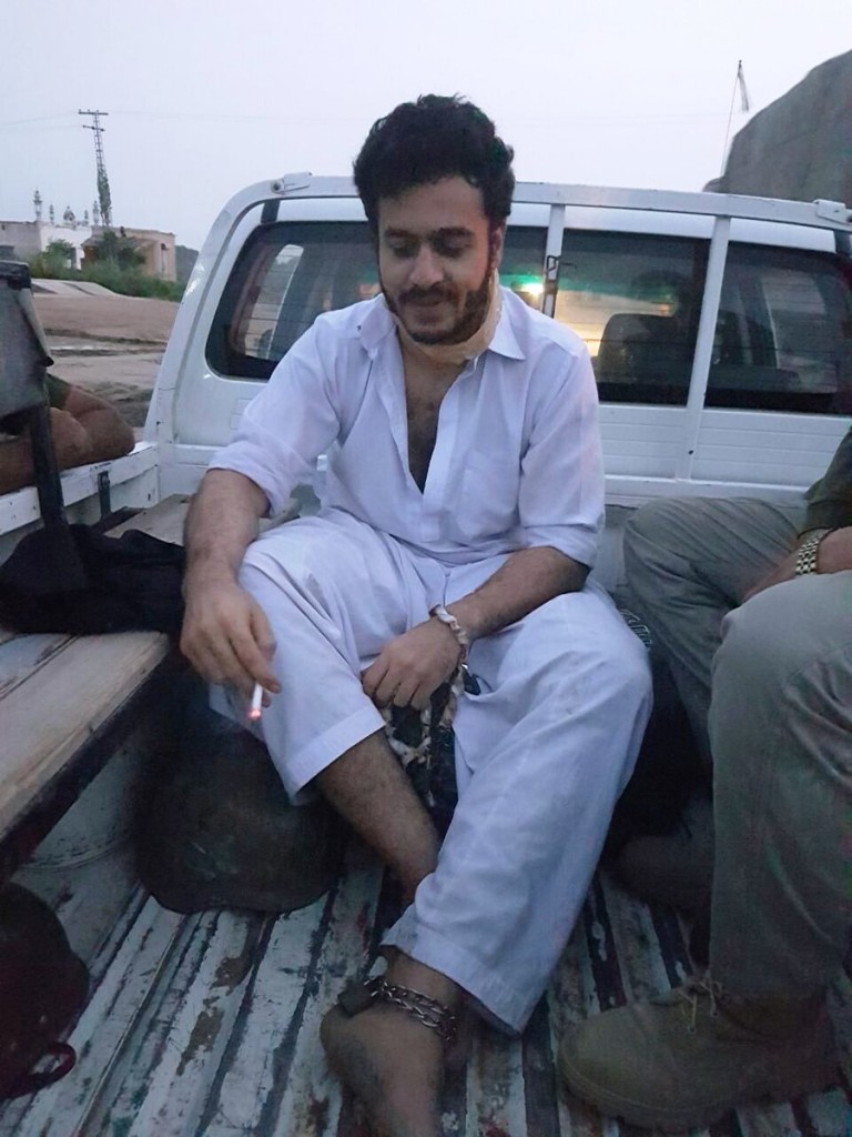 Sindh CJ son Awais Shah recovered safely by Pakistan Army. Photo: ISPR