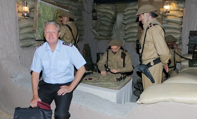 German Defence Attache, Colonel Klaus Wolf visits the Museum of the Pakistan Army in Rawalpindi