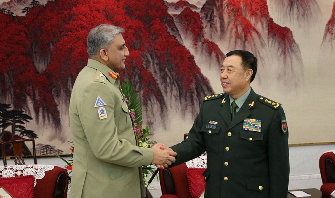 Pakistan Army chief General Qamar Javed Bajwa meets top leaders in China on his first visit to China
