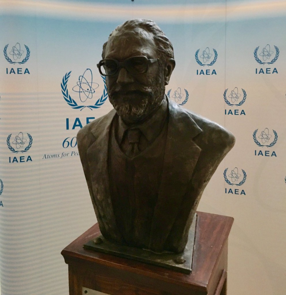 Dr Abdus Salam's statue unveiled at IAEA Headquarters in Vienna