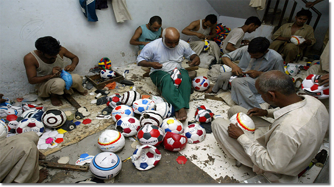 Pakistan made footballs to be used in FIFA World Cup 2018