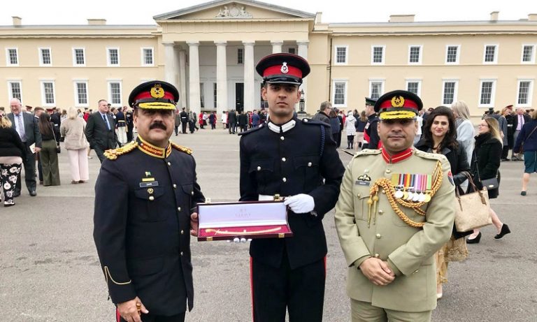 Pakistan Army cadet wins International Medal