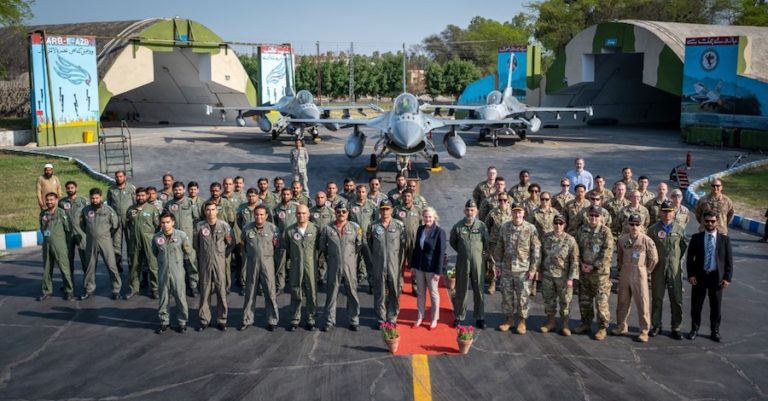 Pakistan and US air forces conduct joint air exercise