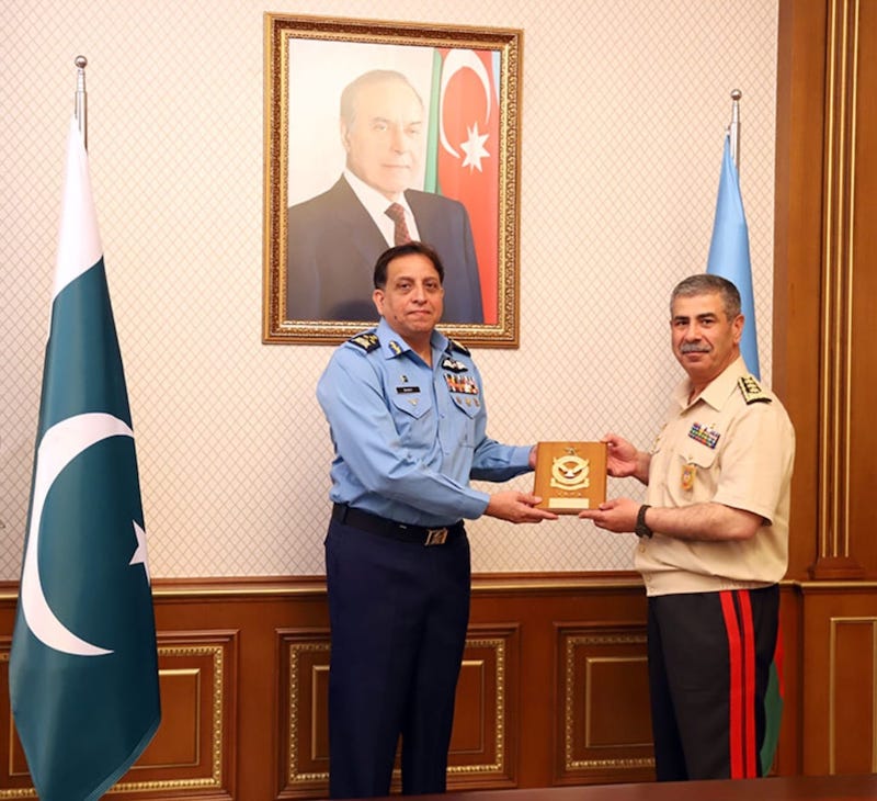 Pakistan and Azerbaijan military