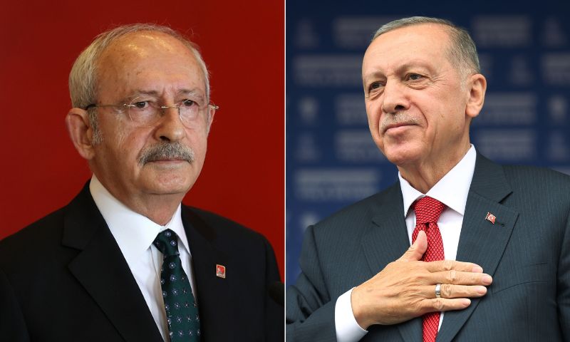 Recep Tayyip Erdoğan and Kemal Kilicdaroglu