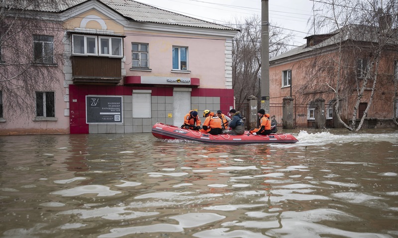 Floods in Kazakhstan and Russia