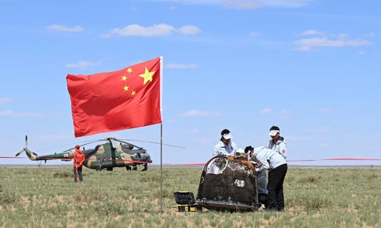 China’s Chang’e-6 lunar mission returns to Earth with first samples from far side of the moon