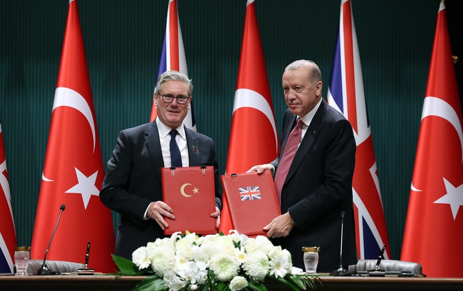 Turkey signs deal with UK for 20 Eurofighter jets