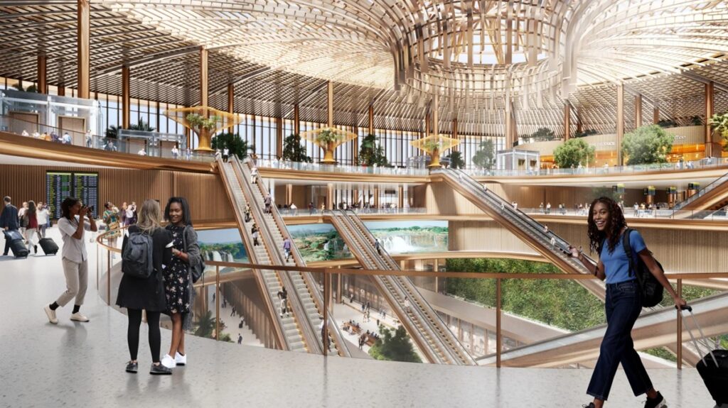 Bishoftu International Airport in Ethiopia