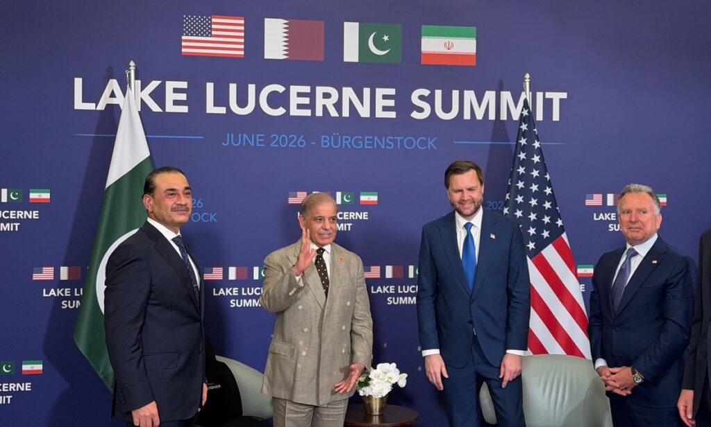 U.S. Vice President JD Vance and U.S. special envoy Steve Witkoff meet Pakistan's Prime Minister and Army Chief