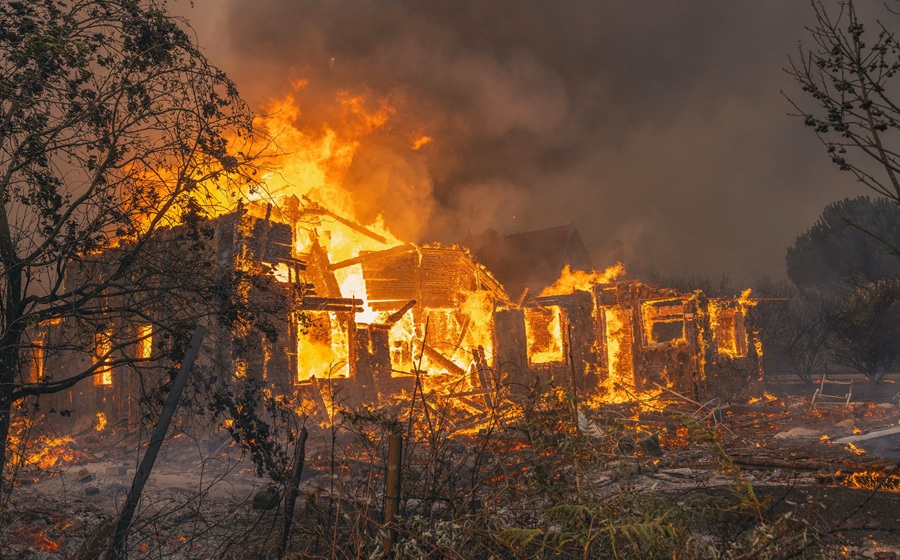 France wildfire