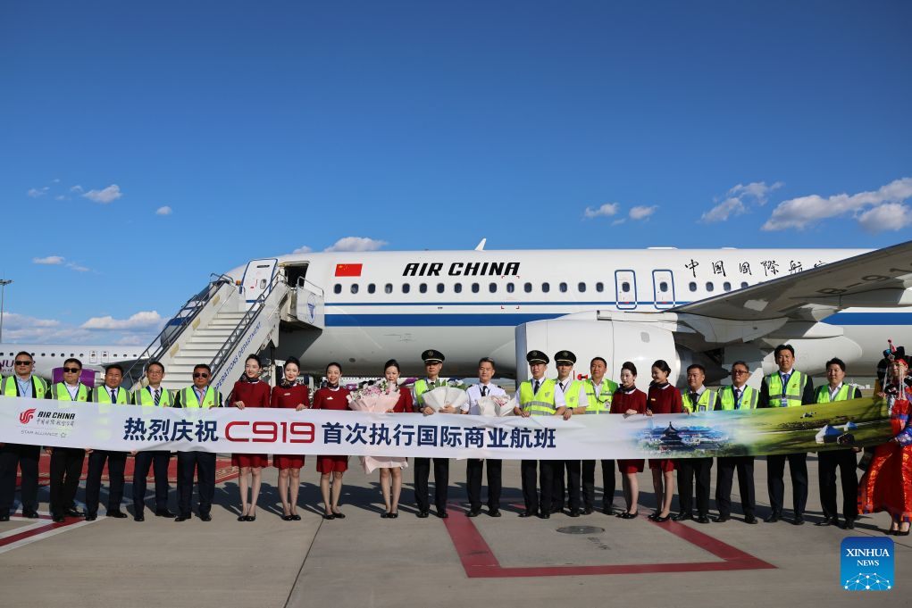 China's homegrown C919 aircraft