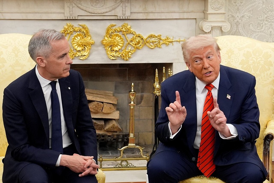 Trump and Carney